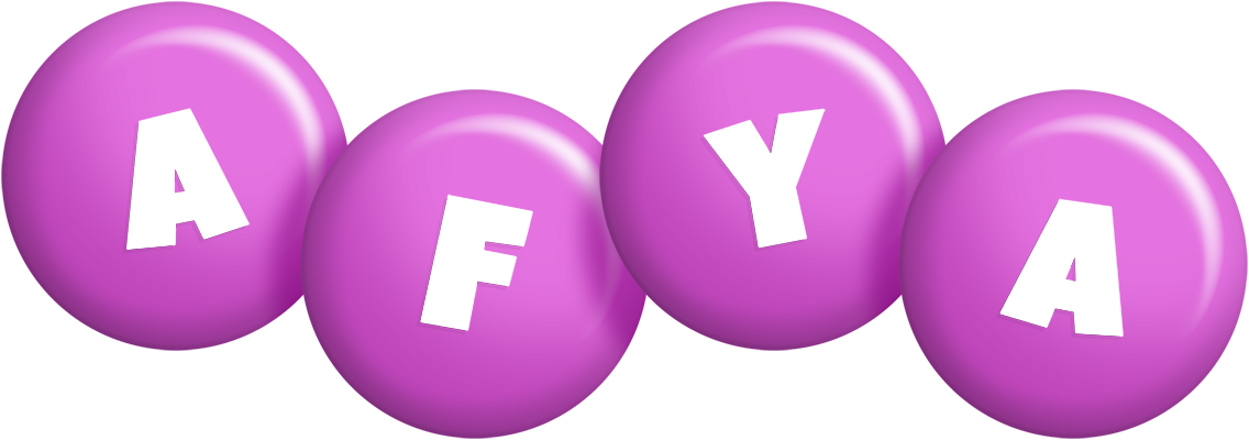 Afya candy-purple logo