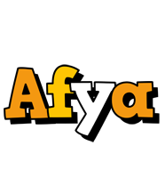 Afya cartoon logo