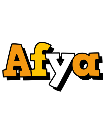 Afya cartoon logo
