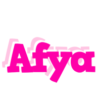 Afya dancing logo