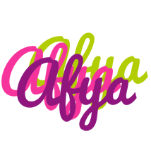 Afya flowers logo