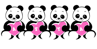 Afya love-panda logo