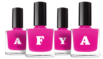 Afya nails logo