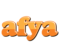 Afya orange logo