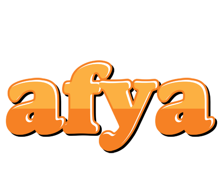 Afya orange logo