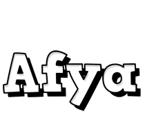 Afya snowing logo