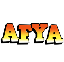 Afya sunset logo