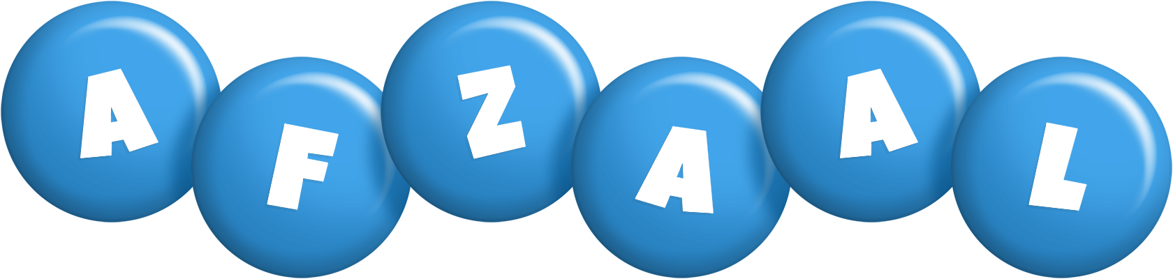 Afzaal candy-blue logo