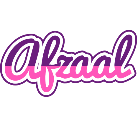 Afzaal cheerful logo
