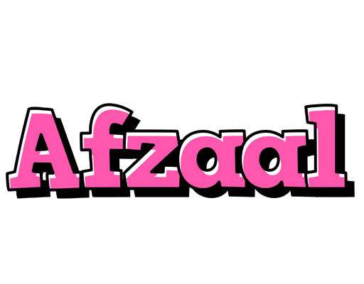 Afzaal girlish logo