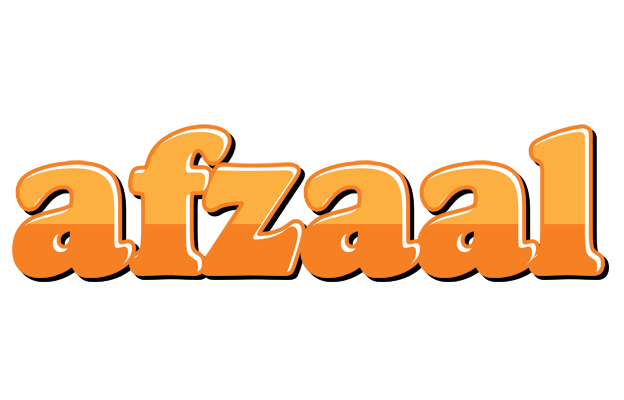 Afzaal orange logo