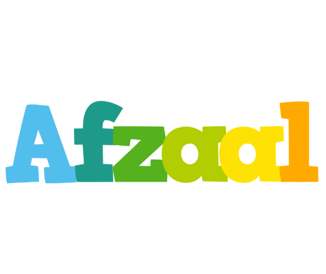 Afzaal rainbows logo