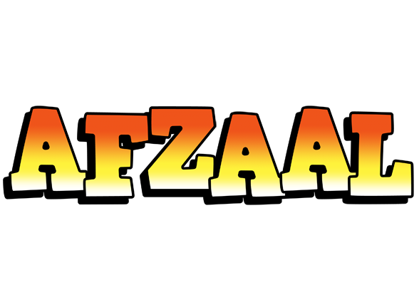 Afzaal sunset logo