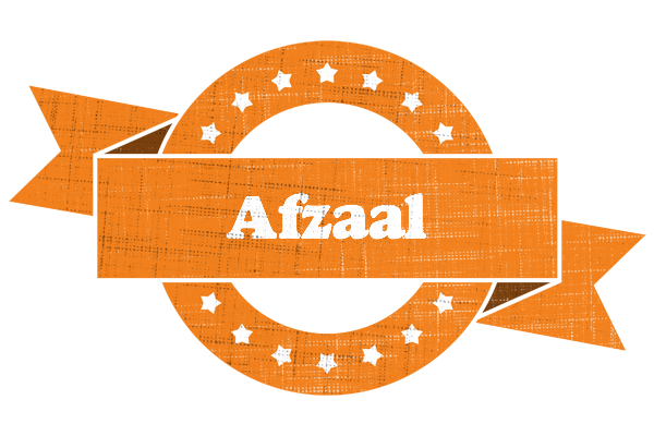 Afzaal victory logo