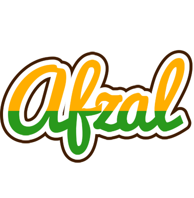 Afzal banana logo