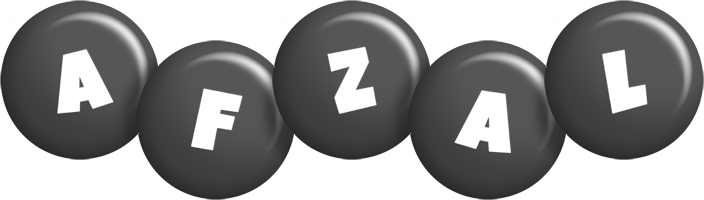 Afzal candy-black logo