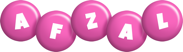 Afzal candy-pink logo