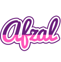 Afzal cheerful logo