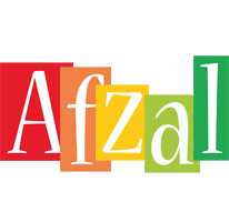 Afzal colors logo