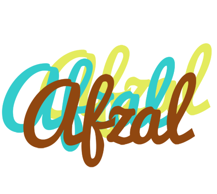 Afzal cupcake logo