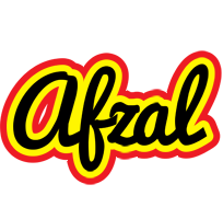 Afzal flaming logo