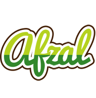 Afzal golfing logo