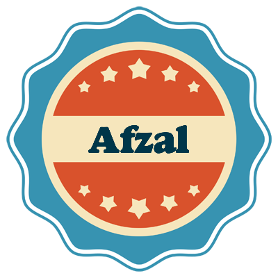 Afzal labels logo
