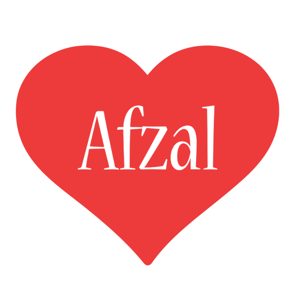 Afzal love logo