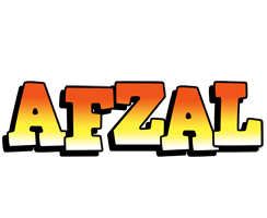 Afzal sunset logo