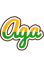 Aga banana logo