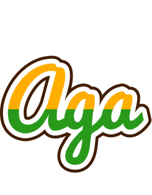 Aga banana logo