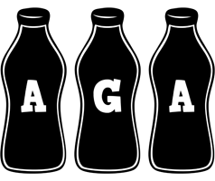 Aga bottle logo