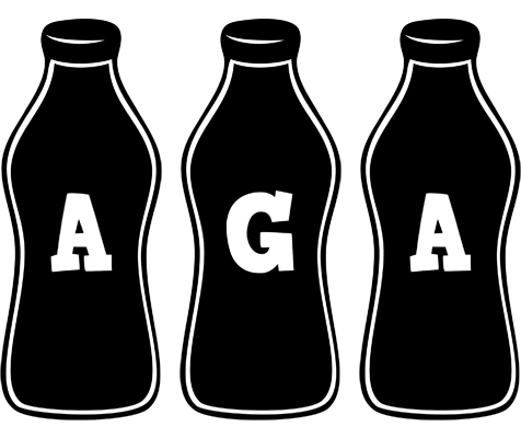 Aga bottle logo