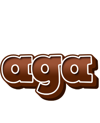Aga brownie logo
