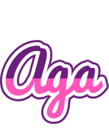 Aga cheerful logo