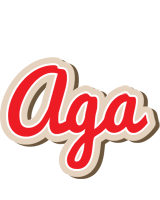 Aga chocolate logo