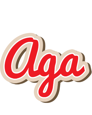 Aga chocolate logo