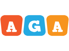 Aga comics logo