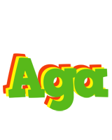 Aga crocodile logo