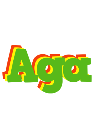 Aga crocodile logo