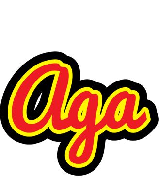 Aga fireman logo