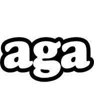 Aga panda logo