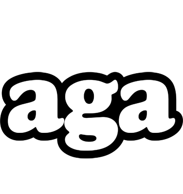 Aga panda logo