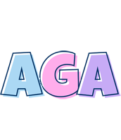 Aga pastel logo