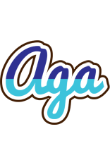 Aga raining logo