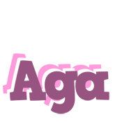 Aga relaxing logo