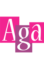 Aga whine logo