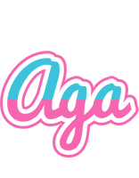 Aga woman logo