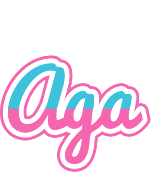 Aga woman logo
