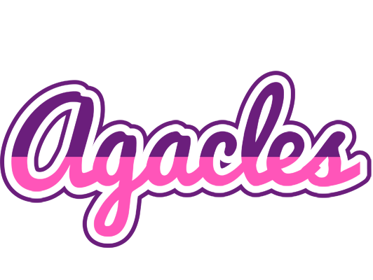 Agacles cheerful logo
